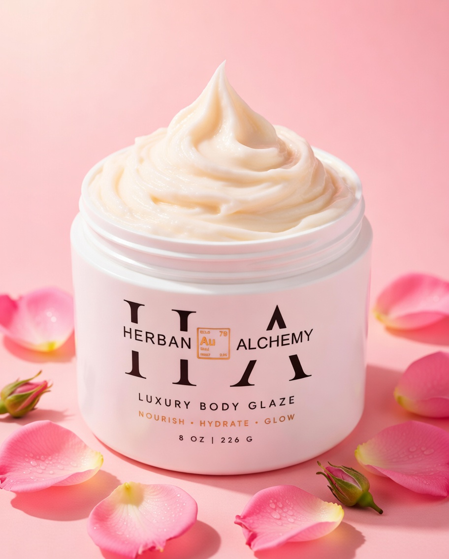 Rose Petal Body Butter Glaze